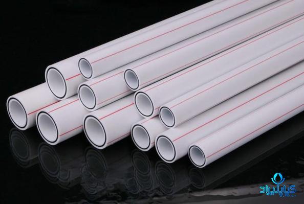 لوله سه لایه سفید
